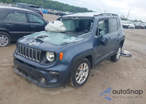 2020 Jeep Renegade Latitude 4X4 from USA, damaged, VIN ZACNJBBB2LPL96232